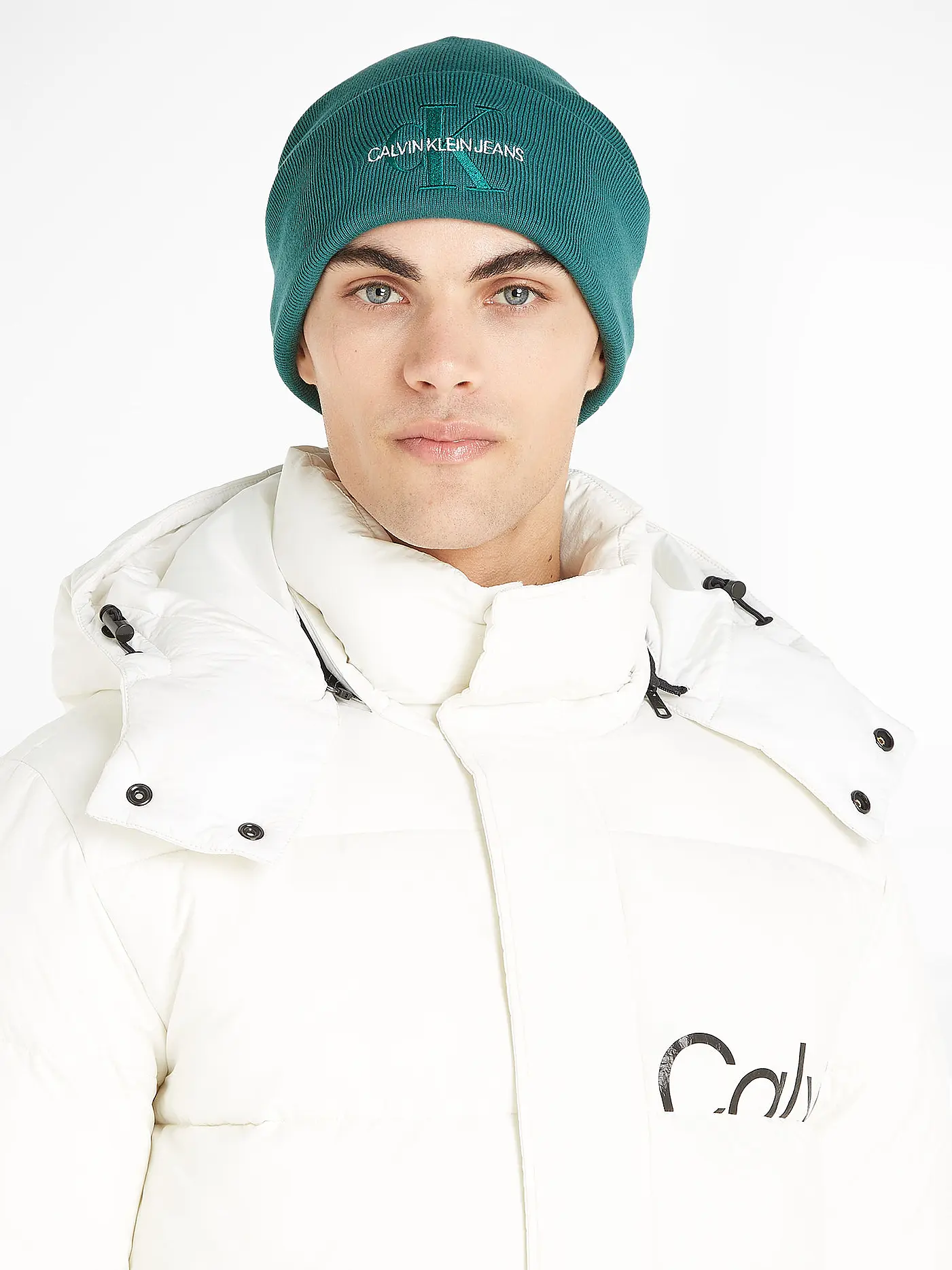 CALVIN KLEIN JEANS | Mütze - Haube | petrol